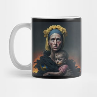 Slava Ukraini - Mother Ukraine Mug